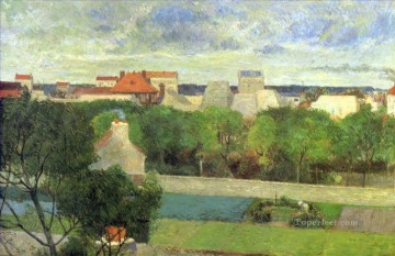 ヴォージラール ポール ゴーギャンのマーケット ガーデン Oil Paintings